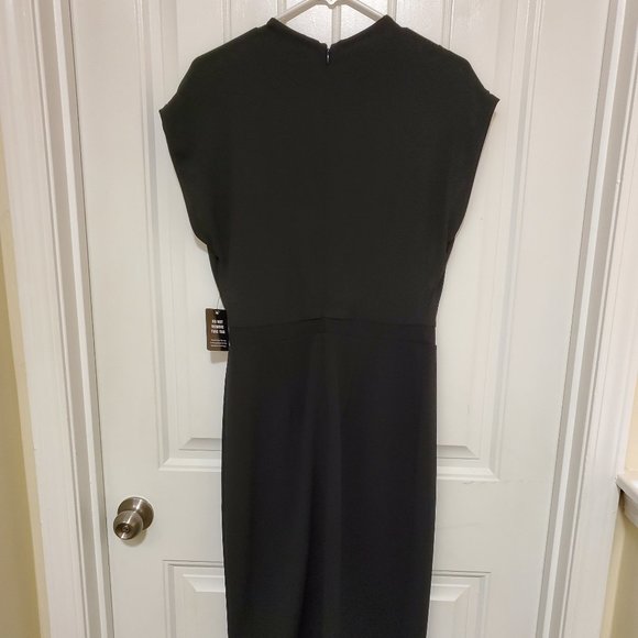 Express Dresses Drape Mock Neck Midi Poshmark